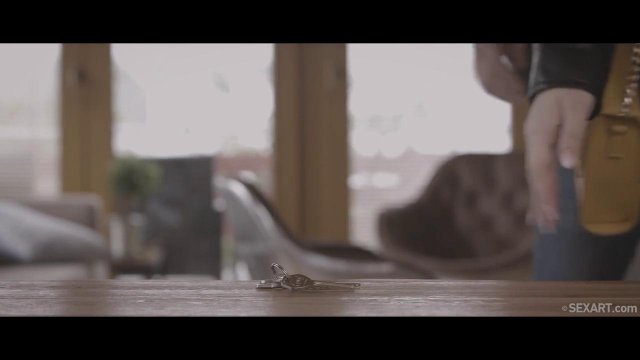 Превью Нежный секс крупным планом с очаровательной девушкой на диване № 35926